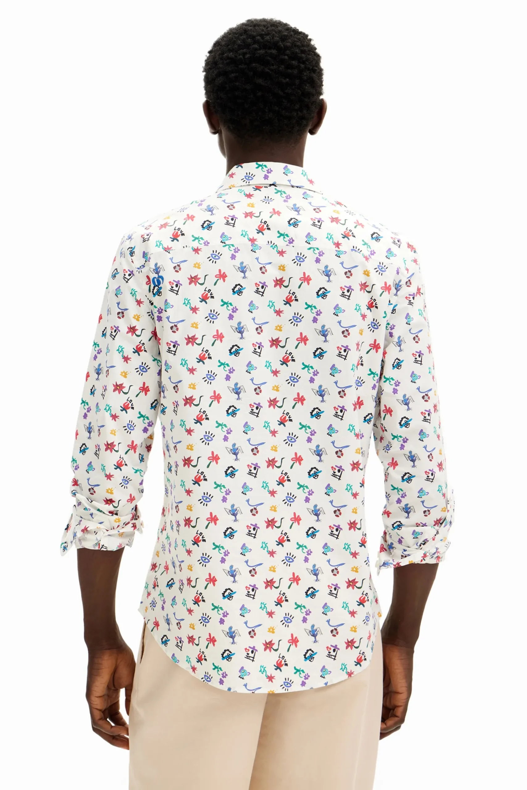 Camisa estampado floral
