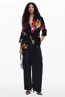 Camisa estampado flores