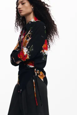 Camisa estampado flores