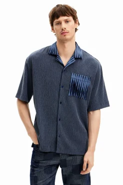 Camisa híbrida tejido