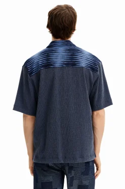 Camisa híbrida tejido
