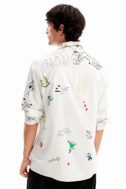 Camisa ilustrada mensajes