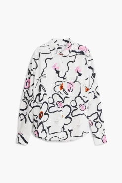 Camisa ligera flores