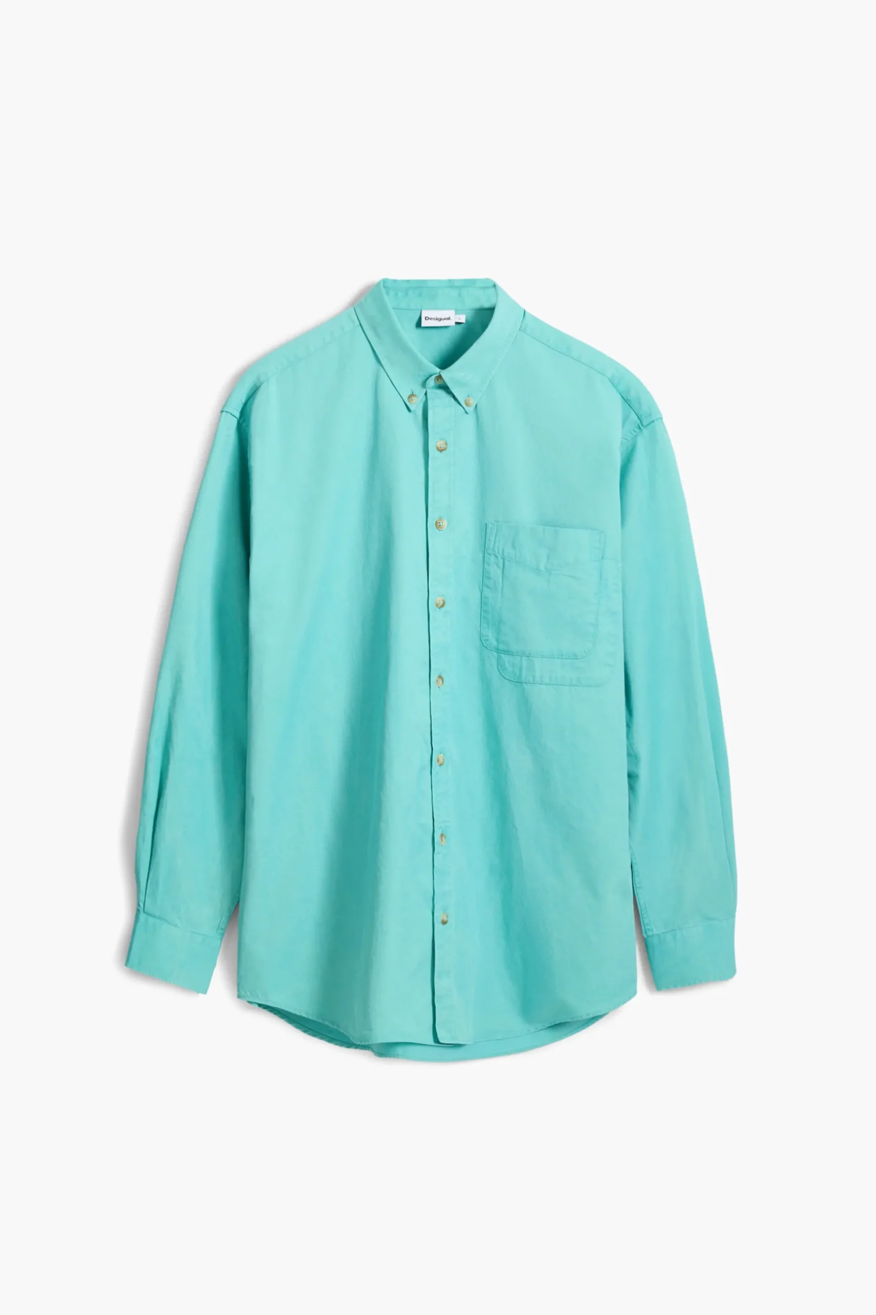 Camisa manga larga algodón