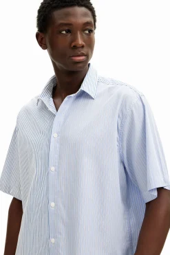 Camisa manga larga deconstruida
