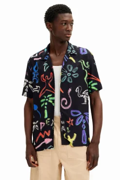 Camisa motivos artísticos