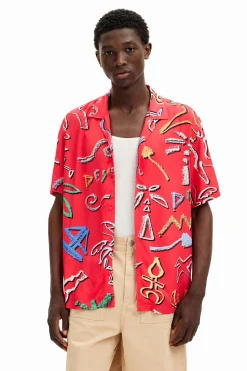 Camisa motivos artísticos