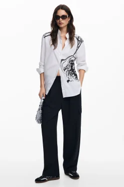 Camisa oversize M.Christian Lacroix