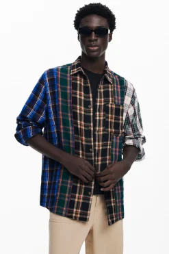 Camisa patch cuadros