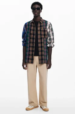 Camisa patch cuadros