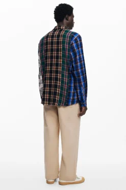 Camisa patch cuadros