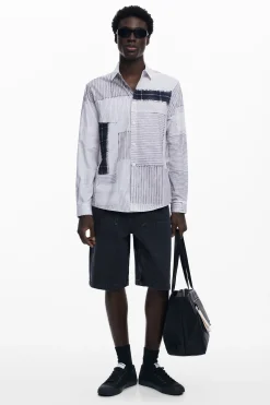 Camisa patchwork