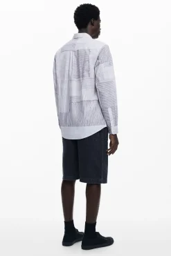 Camisa patchwork