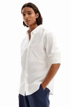 Camisa popelín patchwork