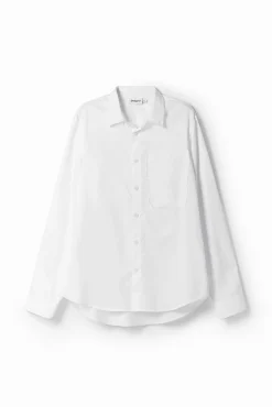 Camisa popelín patchwork