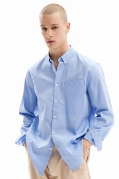 Camisa popelín patchwork