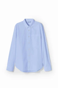 Camisa popelín patchwork