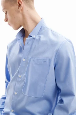 Camisa popelín patchwork