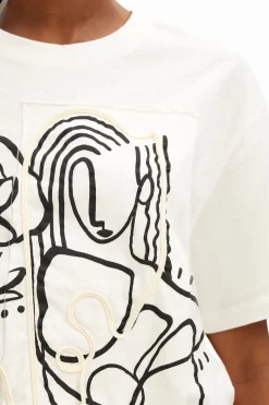 Camiseta arty ilustración