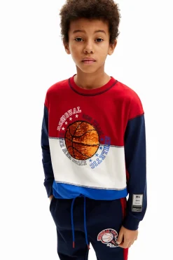 Camiseta baloncesto tricolor