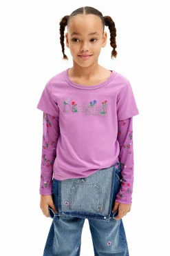Camiseta combinada Desigual