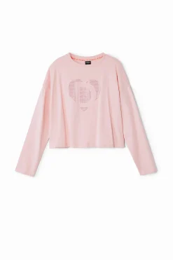 Camiseta corazón Desigual
