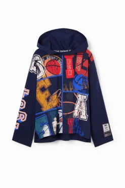 Camiseta de baloncesto con capucha