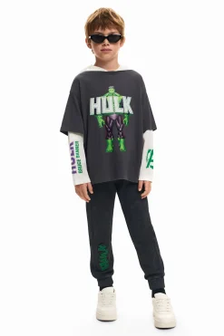Camiseta doble manga Hulk
