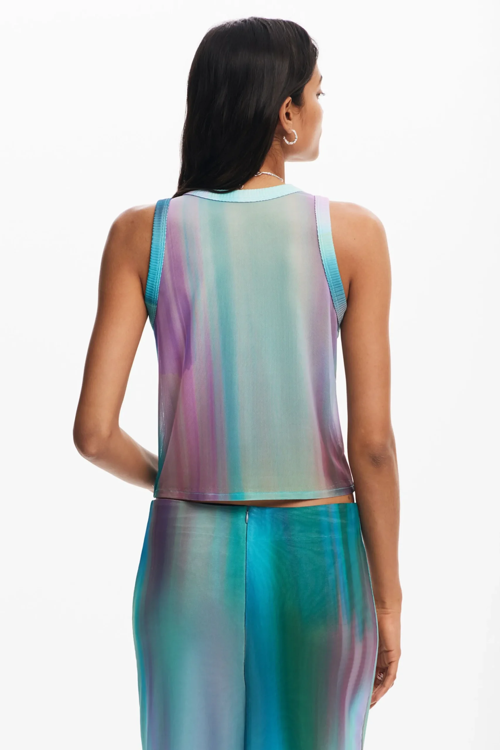 Camiseta efecto difuminado