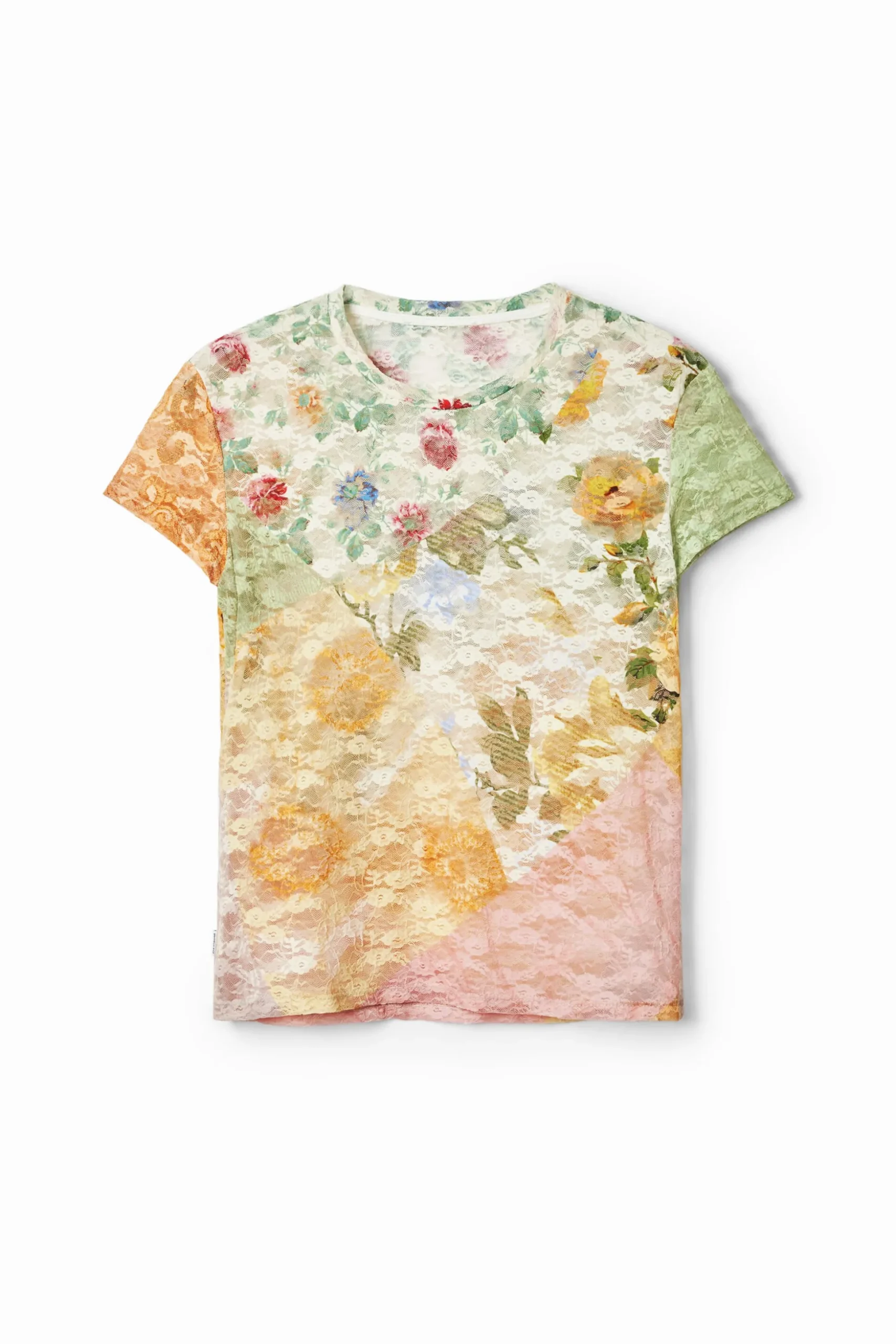 Camiseta encaje fores