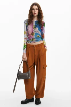 Camiseta estampada M. Christian Lacroix