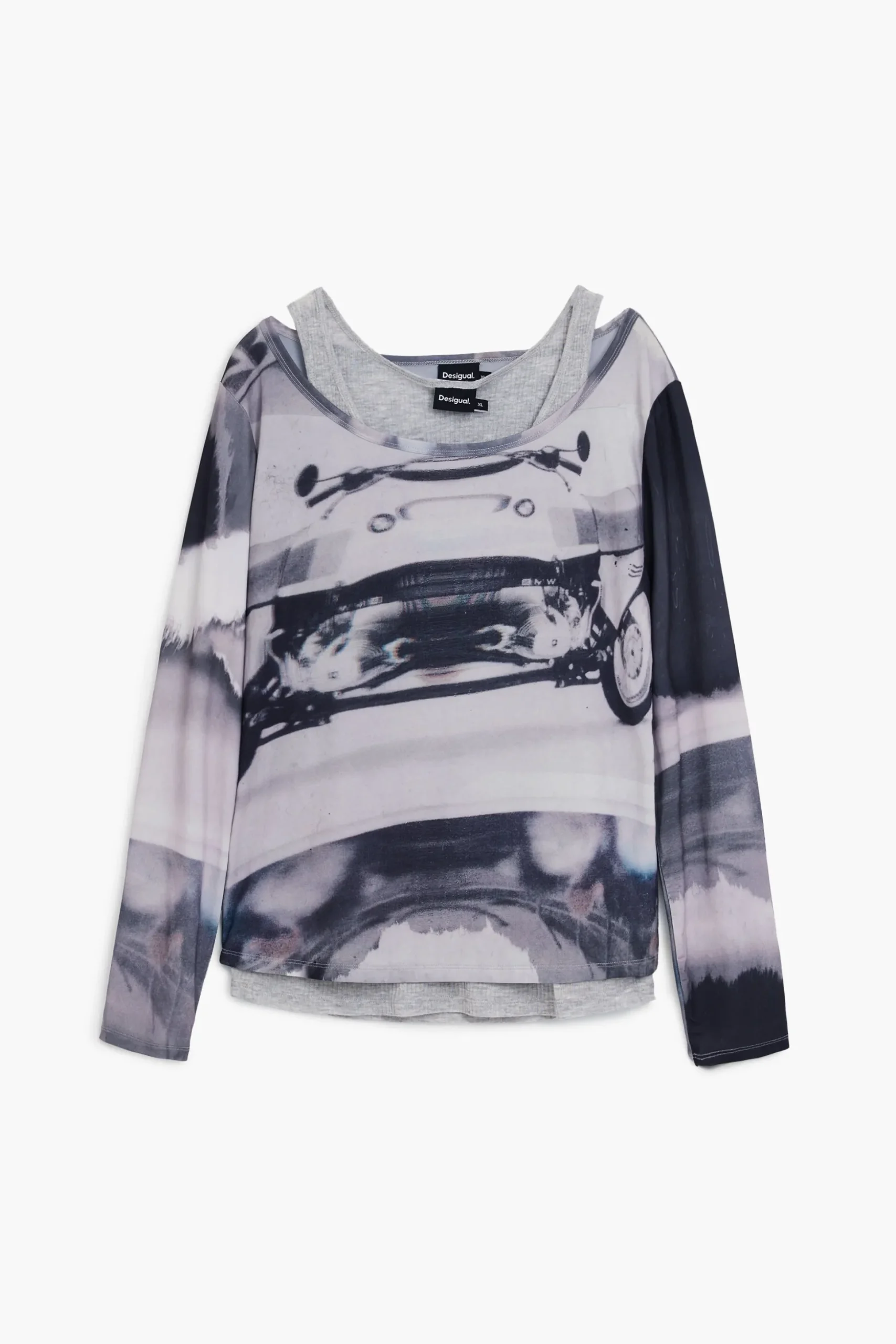 Camiseta estampado coche