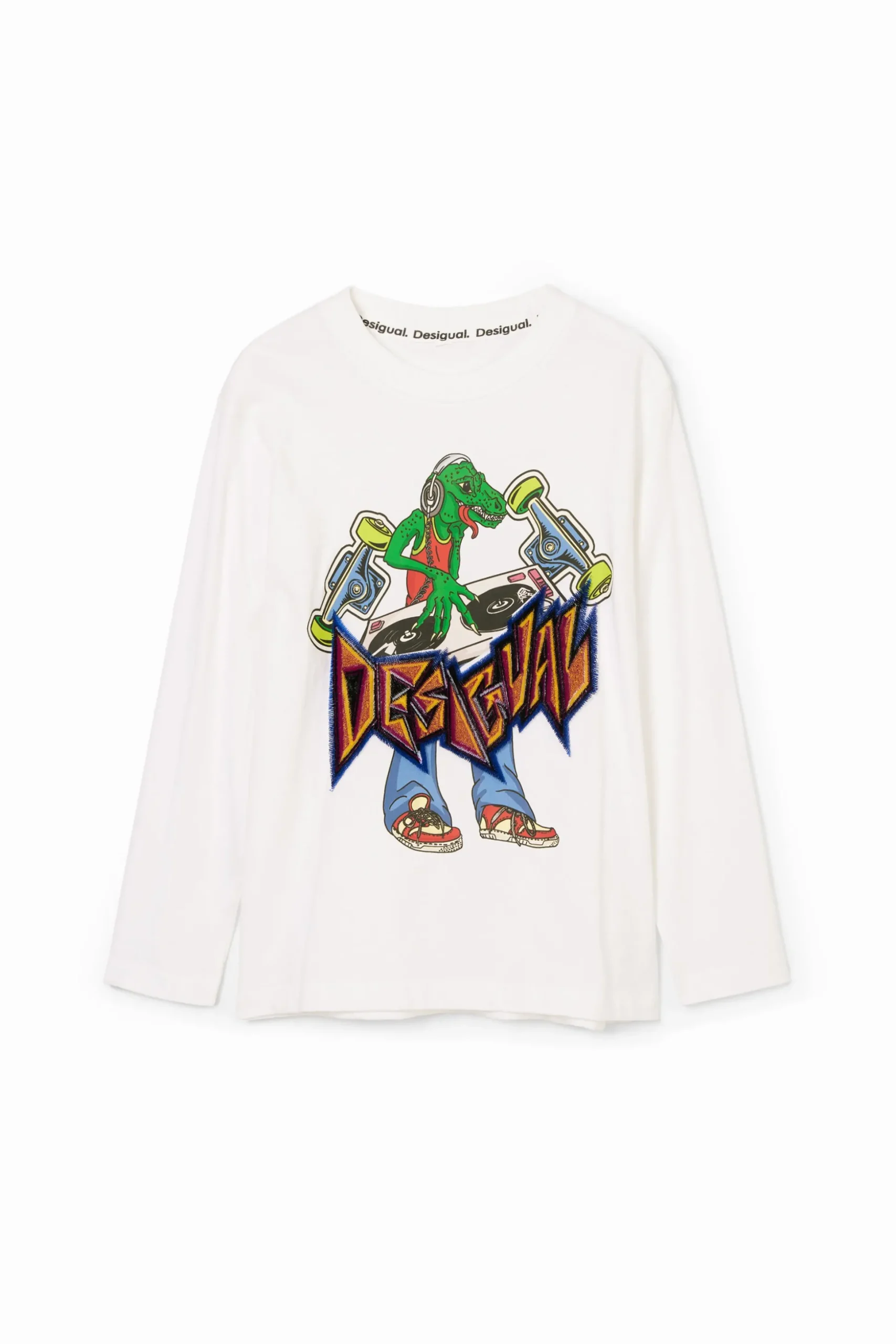 Camiseta estampado dinosaurio