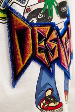 Camiseta estampado dinosaurio