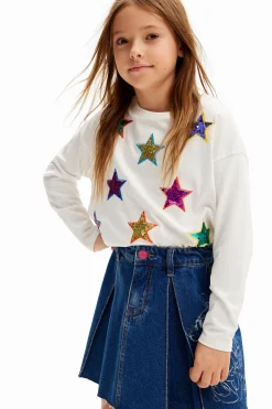 Camiseta estampado estrellas