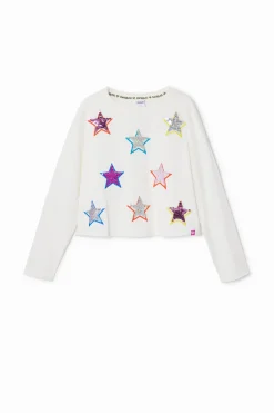 Camiseta estampado estrellas