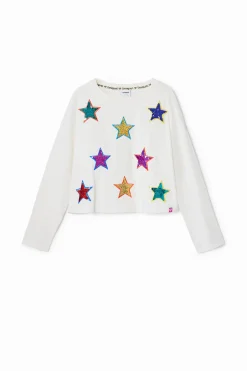 Camiseta estampado estrellas