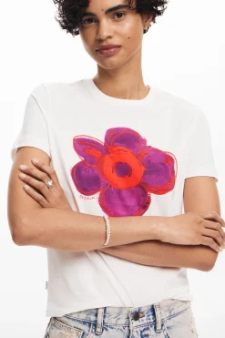Camiseta flor