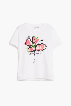 Camiseta flor