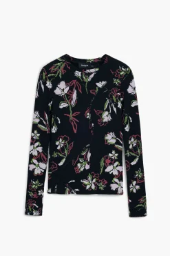 Camiseta flores