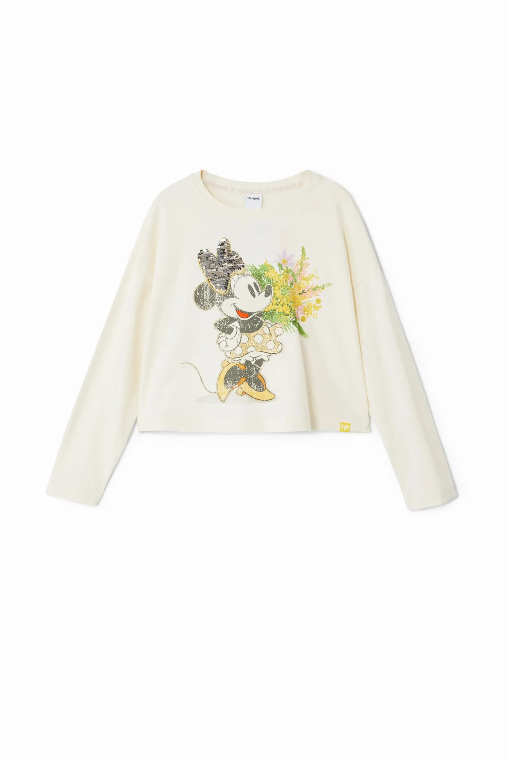 Camiseta flores Minnie Mouse