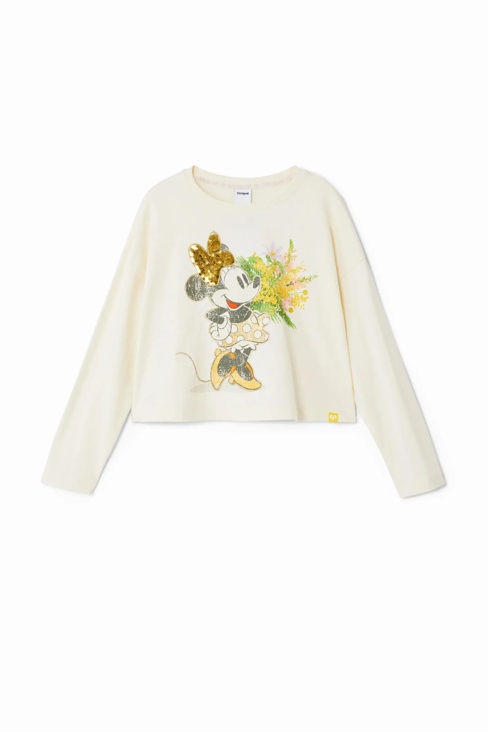 Camiseta flores Minnie Mouse