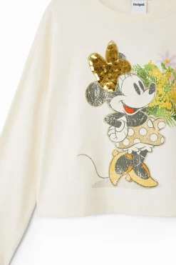 Camiseta flores Minnie Mouse