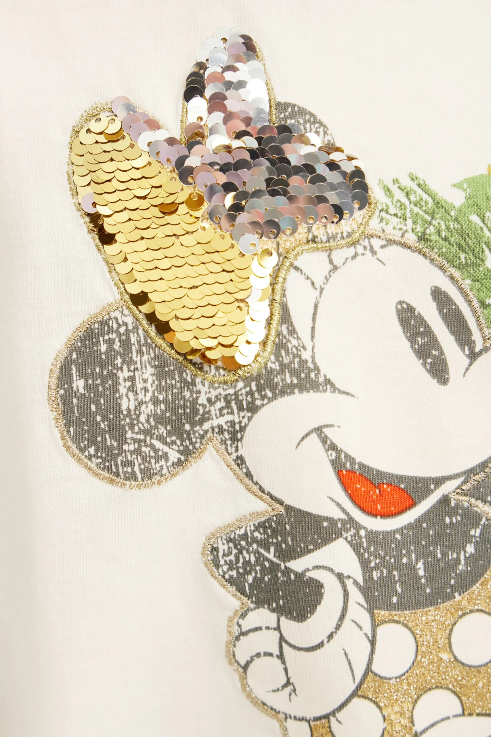 Camiseta flores Minnie Mouse