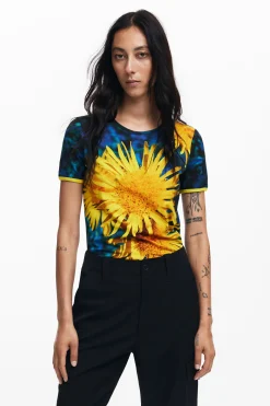 Camiseta girasoles