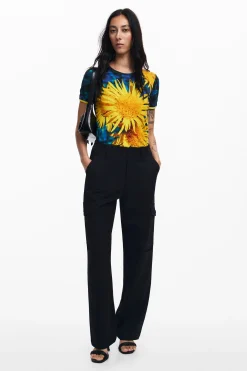 Camiseta girasoles