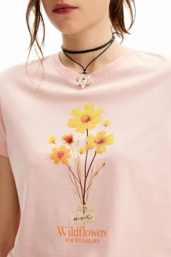 Camiseta ilustración margarita