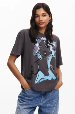 Camiseta ilustración rostro