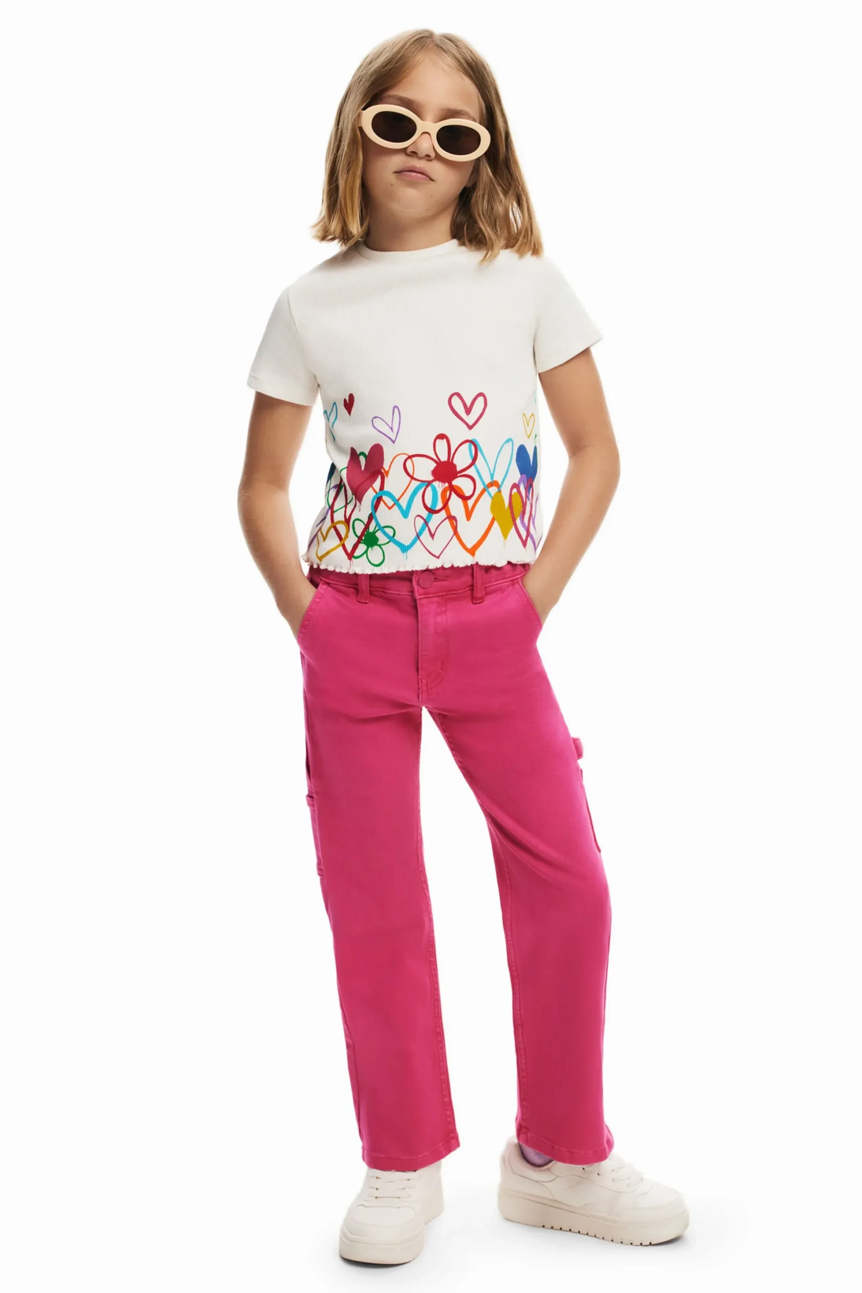 Camiseta ilustraciones corazones