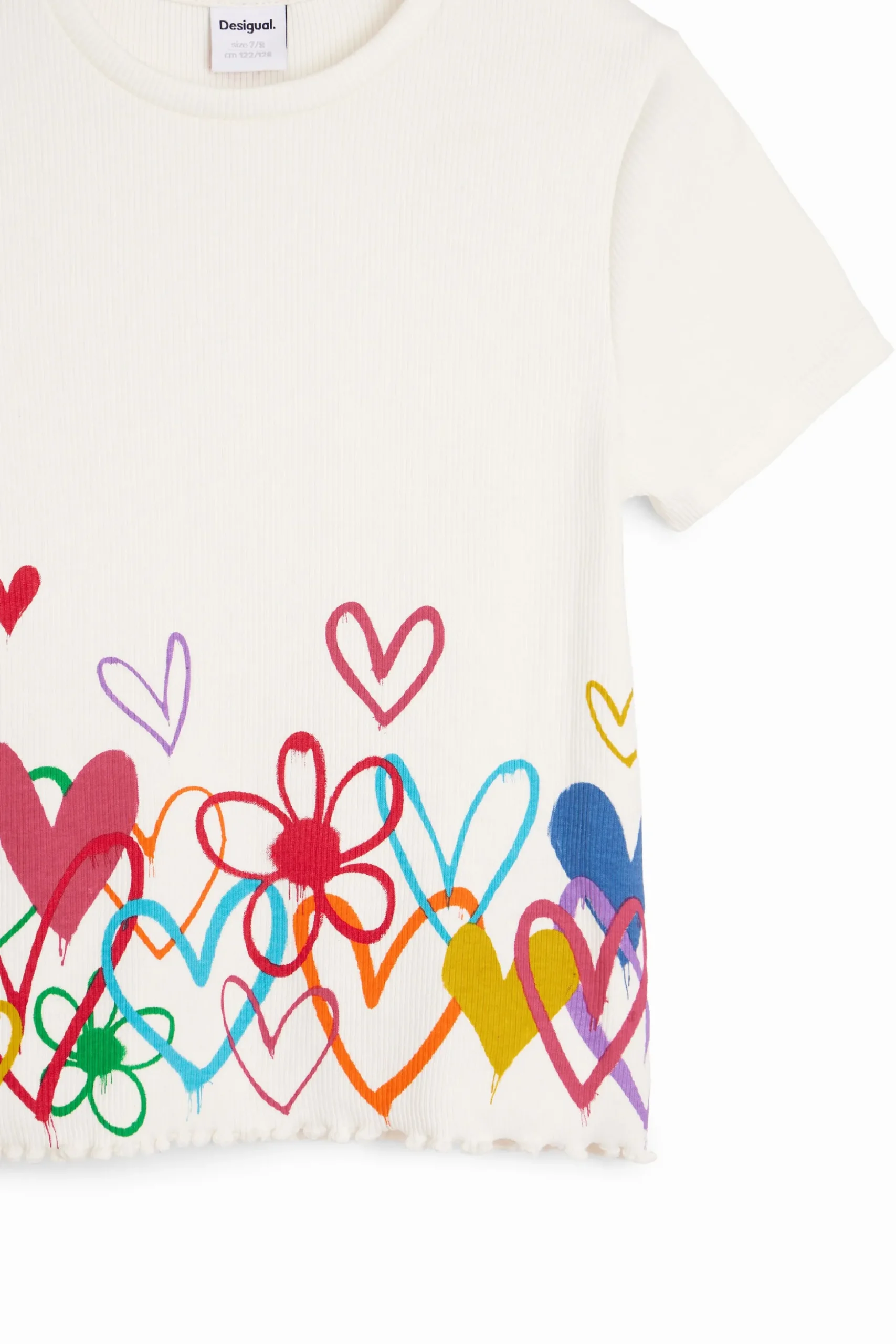 Camiseta ilustraciones corazones